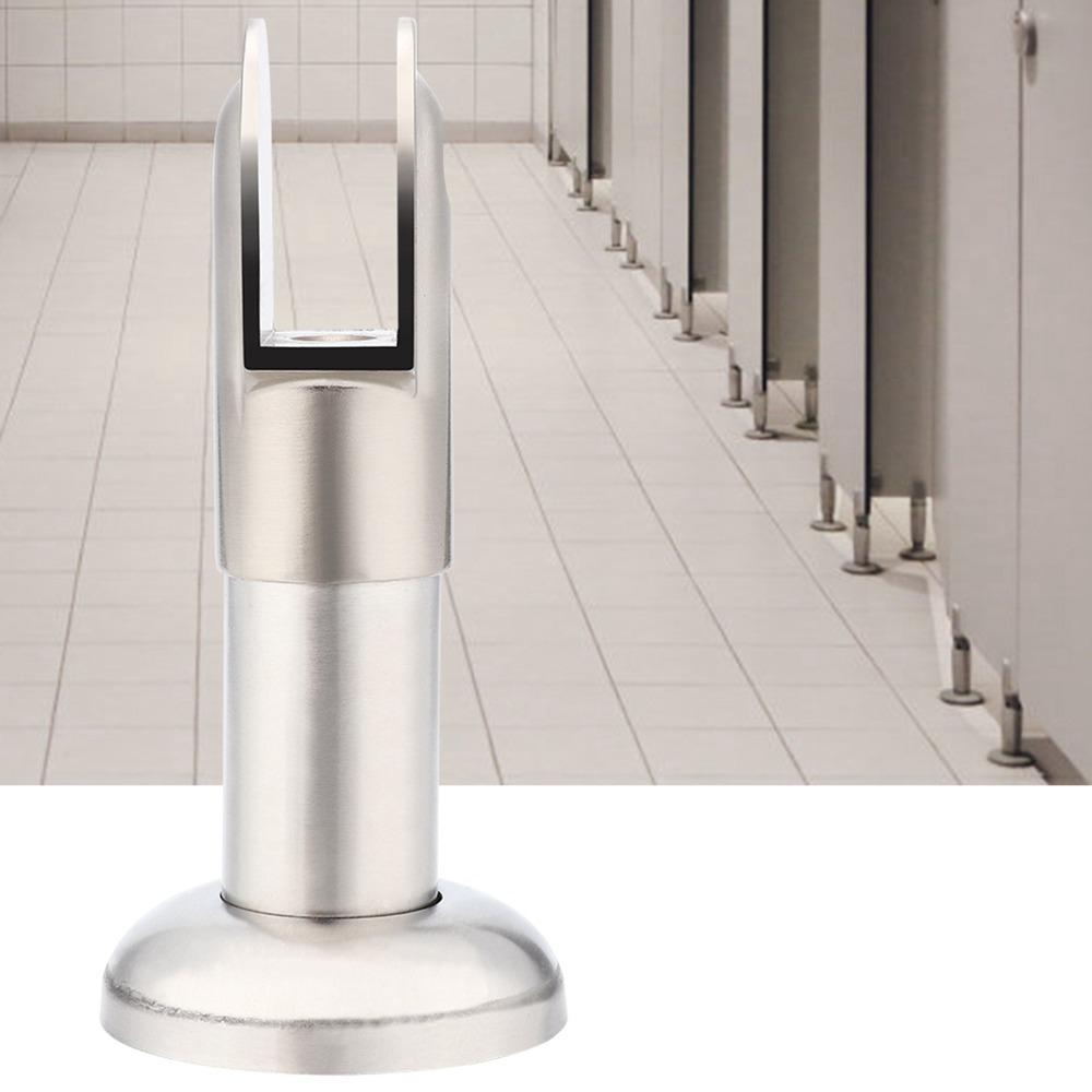 Adjustable Support Foot Stainless Steel Partition Bracket Secure Partition Hardware Bathroom