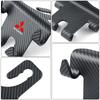 Multi-Purpose Car Seat Headrest Hook Mobile Phone Holder Caps For Mitsubishi ASX Lancer Pajero Outlander L200 EVO Lancer EX UU9