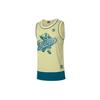 Мужской баскетбольный жилет Li Ning Badfive Series Loose Glazed-Green AAYQ367-1