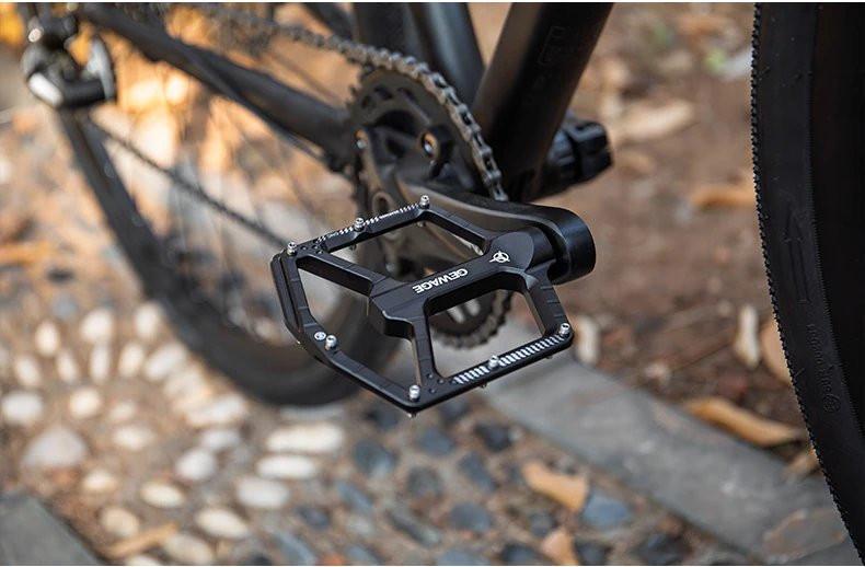 Platform Bicycle Pedals 11cm MTB Downcountry Trail Enduro Gewage Black