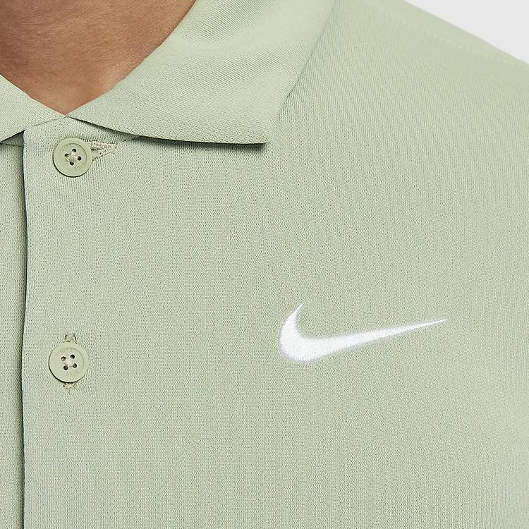 Nike Court Dri-FIT Однотонная Повседневная Спортивная Футболка Поло для Мужчин Футболки Поло Цвет Горизонт-Зеленый DH0858-370
