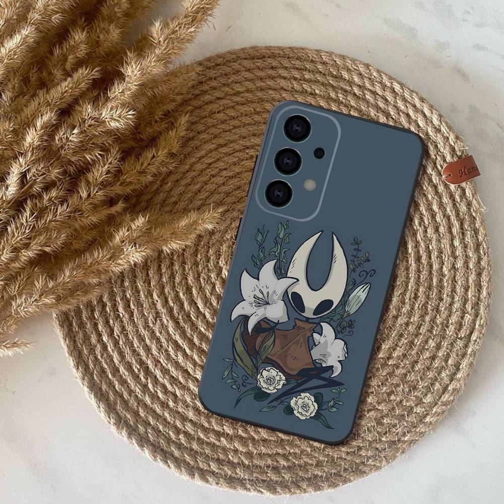 Чехол для телефона H-Hollow K-Knight Silksong для Samsung S25, S24, S21, S22, S23, S30, Ultra, S20, Plus, Fe, Lite, Note, 10, 9, 5G Черный