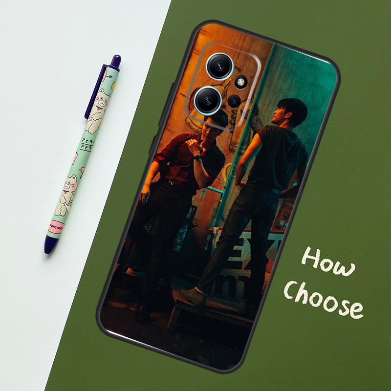Чехол KinnPorsche The Series для Xiaomi Redmi Note 15 Pro Plus 14 13 10 11 12 Чехол для Redmi 15C 15 13C 12C 14C 10C