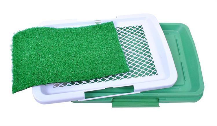 AP52 DOG LITTERS MAT WITH GRASS FOR PUPPIES