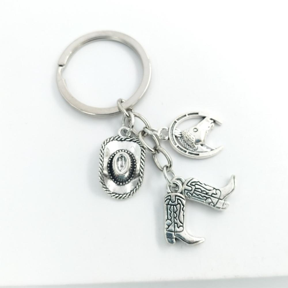 Unique Horse Pendant Key Chain Running Horse Vintage Horse Pendant Keyring Purse Keychain