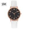 Women Fashion Accessory Faux Leather Strap Watch, Round Dial Quartz Movement Watches Ladies Casual Formal Wristwatch, Gifts for Her Watch