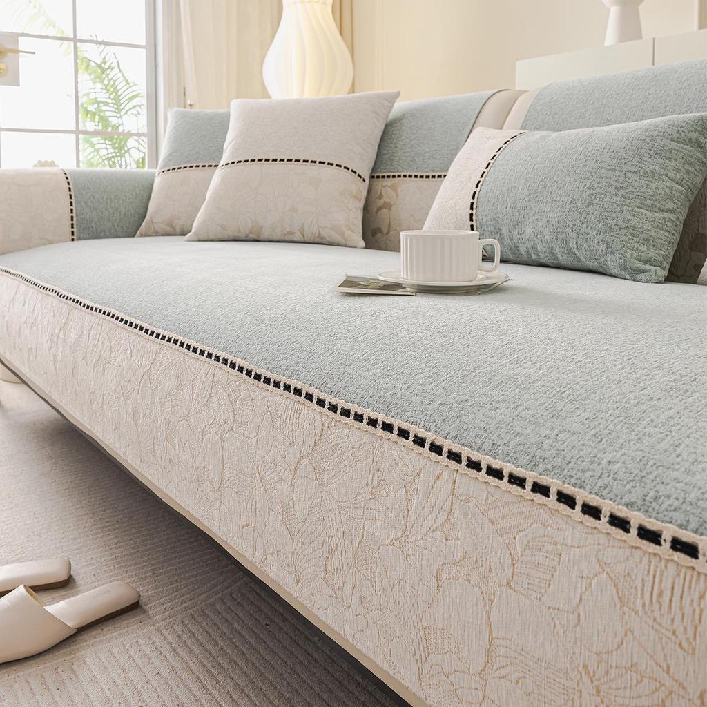 2025 Универсальная Роскошная Подушка для Дивана: Нескользящая, легкая и стильная кожаная накладка на сиденье