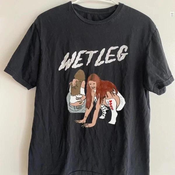 New Apparel Popular Wet Leg Band T-shirt All Size S to 5XL ZL514