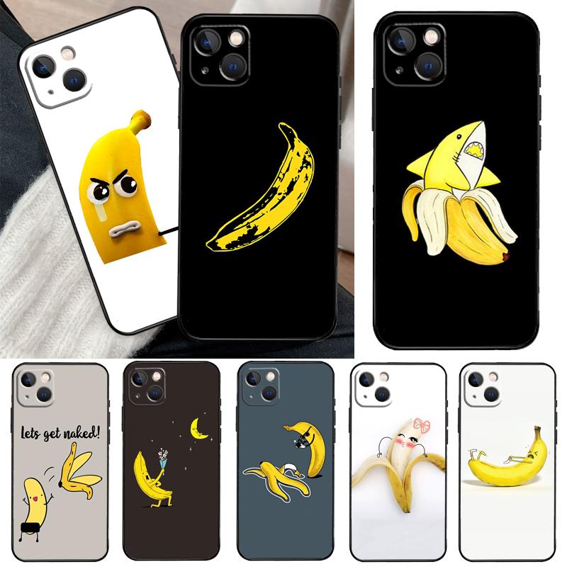 Cartoon Cute Fruit Yellow Banana Case For OnePlus 15 13 13R 13T 12 12R 11 10 9 10R 10T 8T Nord 5 CE 4 2 3 Lite N20 N30 Cover