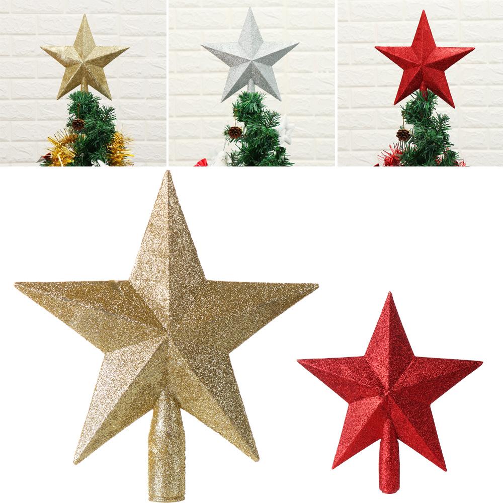 New New Year Party Supplies Christmas Tree Decoration Home Decor Xmas Ornament Large Glitter Star