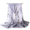 Chiffon Scarf for Women In Summer Ethnic Style New Style Gauze Scarf Korean Version for Women Versatile Sun Protection Shawl