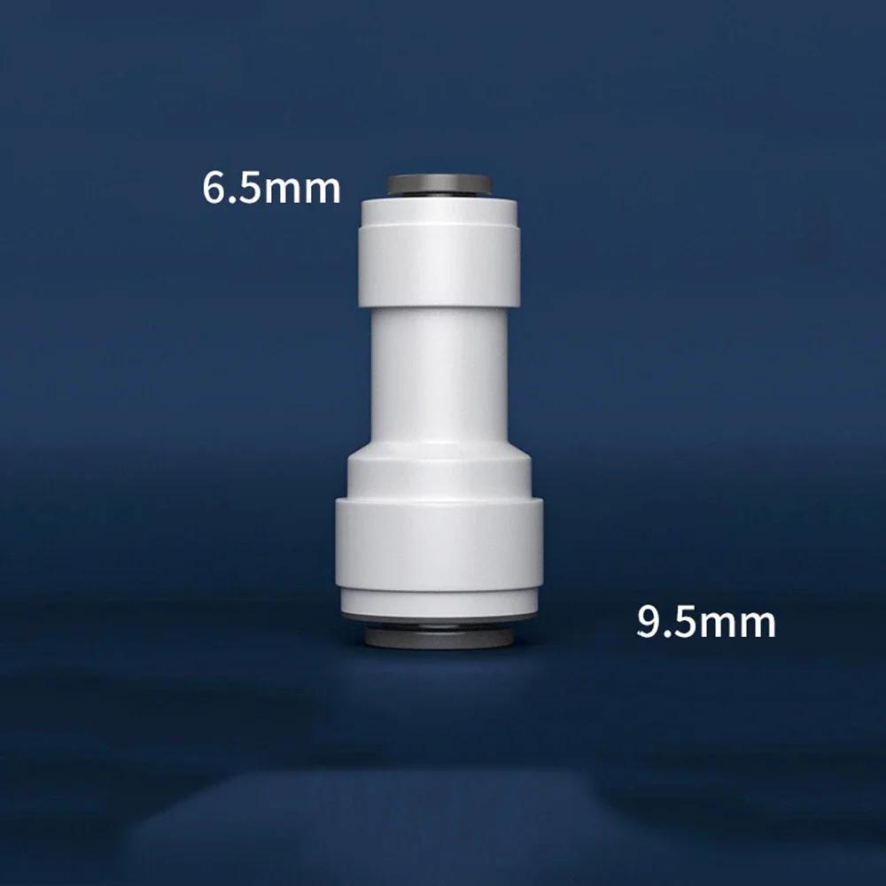 Подходит для трубки OD 1/4" 3/8" Угольник 90 градусов POM Быстроразъемный фитинг-соединитель Для аквариума Системы обратного осмоса Фильтра для воды RO