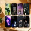 Чехол для телефона C-Crystal C-Castles Band для iPhone17 16 15 14 13 12 11 Pro Max Plus, 5G Мягкий черный чехол