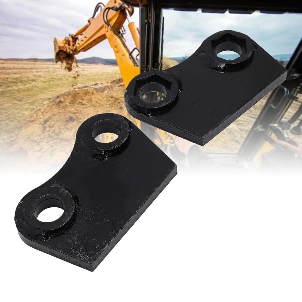 2pcs Universal Fit Mini Excavator Bucket Ears Weld On Bucket Brackets Excavator Repair