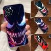 Прозрачный чехол для телефона Marvel с головой Венома для iPhone 17 Pro Max 17E 11 12 13 14 15 16 Pro Max 15 Plus 17 Air 16E 7 XS Мягкая крышка