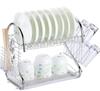 BB63 LARGE CHROME DISH DRYER DRAINER