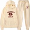 Young Royals Hillerska Skolan Hoodie - Casual Printed Pullover Teens
