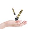 Stereo Headphone Connector Gold Plated Adapter 6.35mm Male to 3.5mm Female Audio Adapter for High Fidelity Converter
