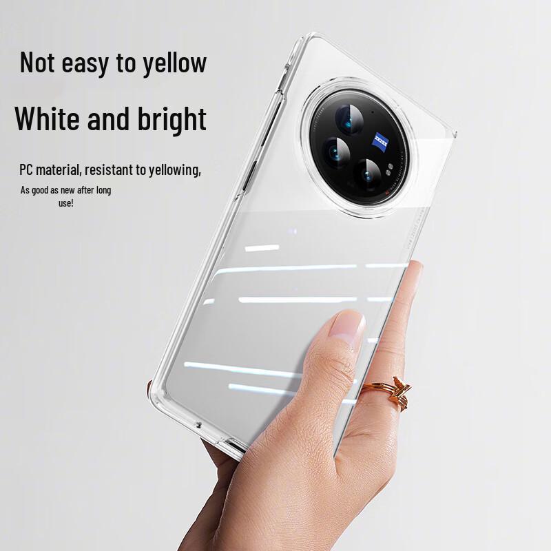 BIAZE Тонкий прозрачный защитный чехол для Vivo X Fold3