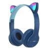 Bluetooth Wireless Headphones Cat Ear Glow Light Stereo Bass Helmets PC Phone Gaming Over-Ear Headset Children Gamer Girl Gifts