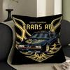 Pontiac Firebird Trans Personalized Pillow Dust Cover Bedroom Kids Party Decoration Pillowcase Birthday Children Gift
