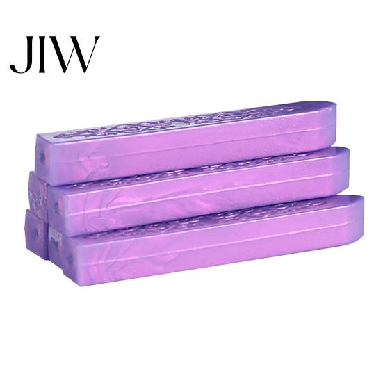 Aurora Color Melting Wax Strips 6PCS Sealing Sticks, Multi-color Gradient Strips, Without Premium for Seal Stamping Core Stamp, Envelopes And