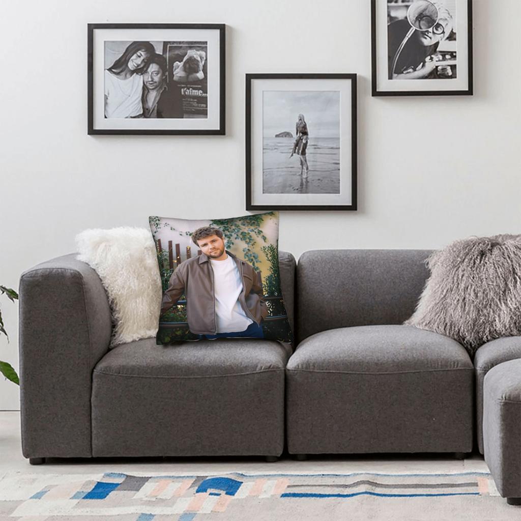 Singer A-Alex W-Warren Pillow Case Fashion Pillow Cover Design Pillowcases For Chair Sofa Home Decor