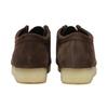 Clarks Wallabee 261566067 Темно-коричневая замша