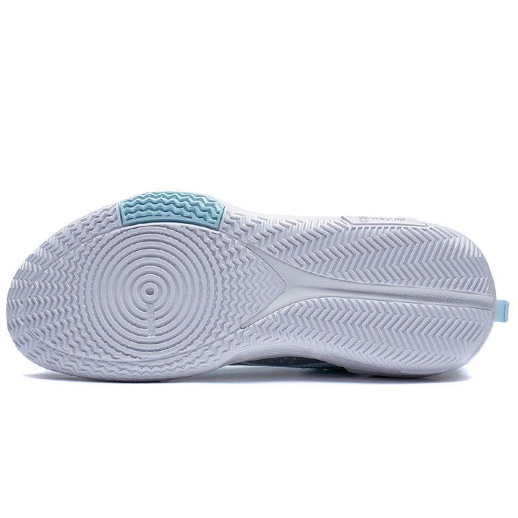 Баскетбольные кроссовки Li Ning Flash 9 с противоскользящей подошвой, прочные, мужские, синие, серебристые, ABPT001-6