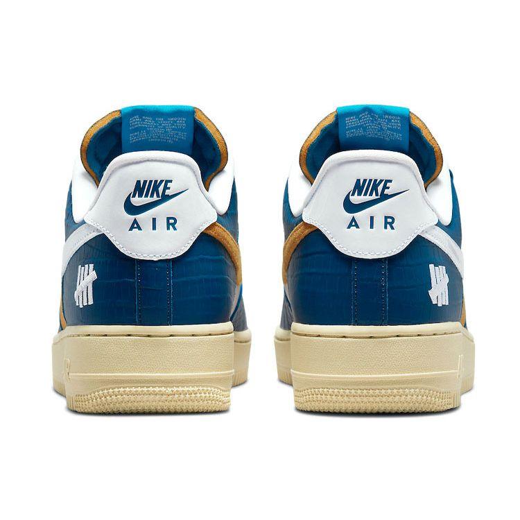 Undefeated x Nike Air Force 1 Low SP Dunk vs AF1 Унисекс Кроссовки Синий Court-Blue Белый DM8462-400