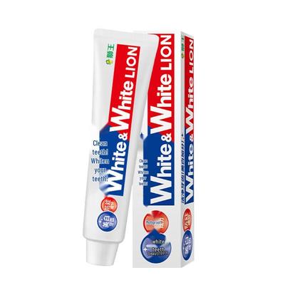 Зубная паста Lion White White Отбеливающая