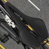 EC90 Black Line Bicycle Soft and Comfortable Seat Cushion for Mountain and Road Ergonomic Hollow Design for Stress Suitable for Men and Synthetic