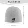 Cool Wolf Design Warm Knitted Cap Hip Hop Bonnet Hat Autumn Winter Outdoor Beanies Hats for Unisex Adult