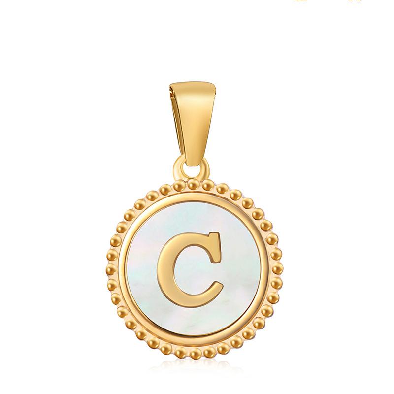 New 18K stainless steel pendant trend necklace niche design classic hot-selling explosion