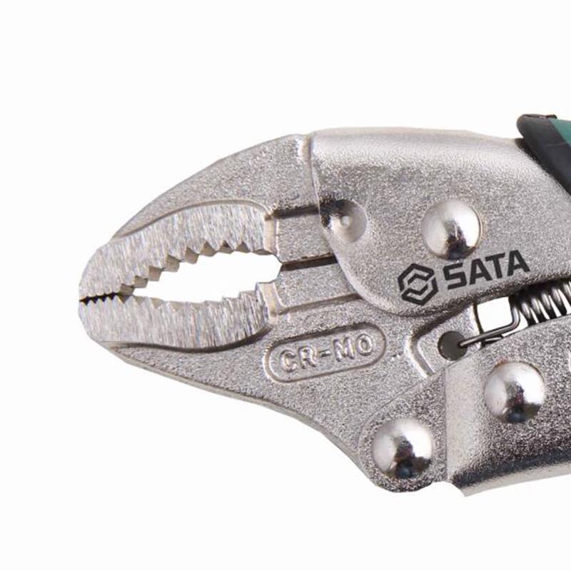 Зажим-фиксатор SATA 71107 с быстросъемными круглыми губками