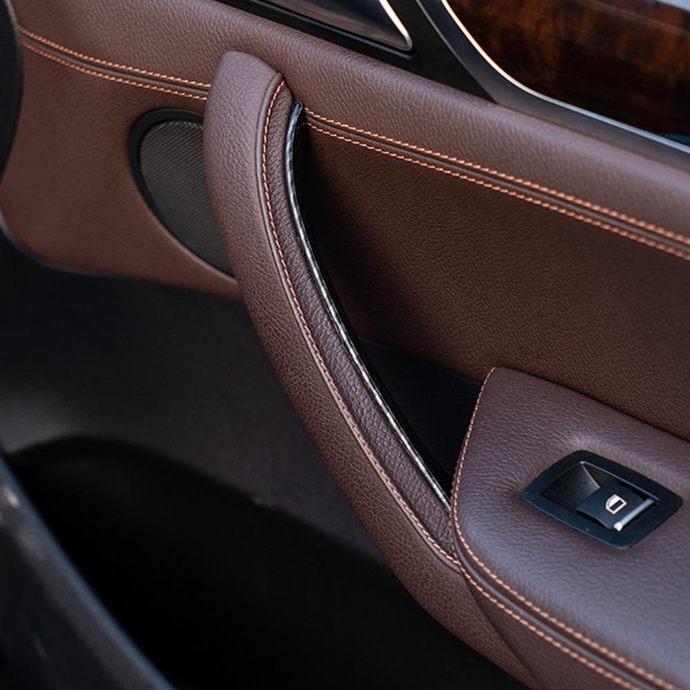 Car Inner Door Handle Panel Pull Protective Cover ABS For BMW X3 X4 F25 F26 2010 - 2016 Interior Accessories