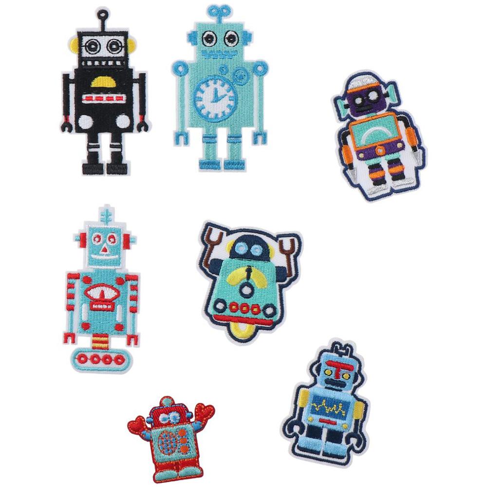 14pcs Embroidered Motif Applique Fabric Custom Patches Applique Stickers Sew on Patches  For Jacket