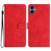 For Samsung Galaxy A06 4G Case Imprinted Butterfly Leather Wallet Phone Cover