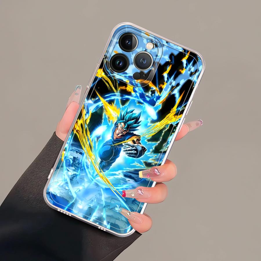 Case for iPhone 17 Pro Max XS Max 13 Pro 7 8 14 Plus XR 12 Mini 15 Air 16 11 Soft Phone Cover Dragon Ball Goku Talent