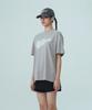 REST&RECREATION Oversized Wave Logo T-Shirt - Gray