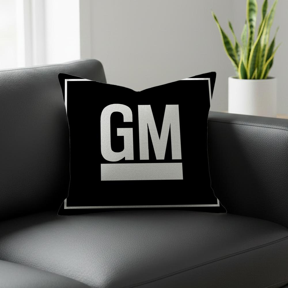 Brand General Motors Cushion Cover Natural Linen Pillowcase Set AllinOne Decor for Sofa Bedroom Chair