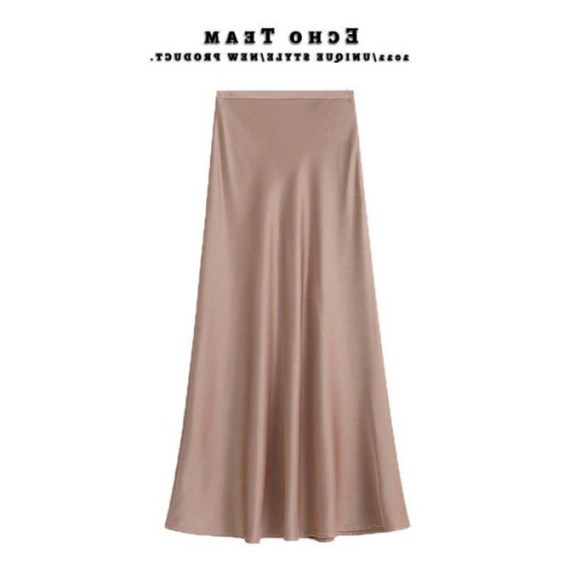 Elegant High-Waisted Midi Skirt With Draped Silhouette Slim Fit Fishtail 2026
