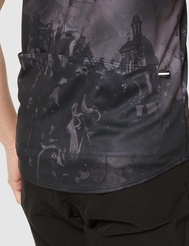 Kapelmuur Cycling Short Sleeve Shirt Over UV Size S Jersey, Unisex, Jersey, Flandre, Casual, Sweat-Wicking, Quick-Drying Fabric, 95% Protection,