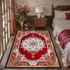 Vintage Persian Medallion Carpet for Bedroom Bedside Living Room Decor Large Rug Soft Non-slip Washable Sofa Lounge Floor Mats