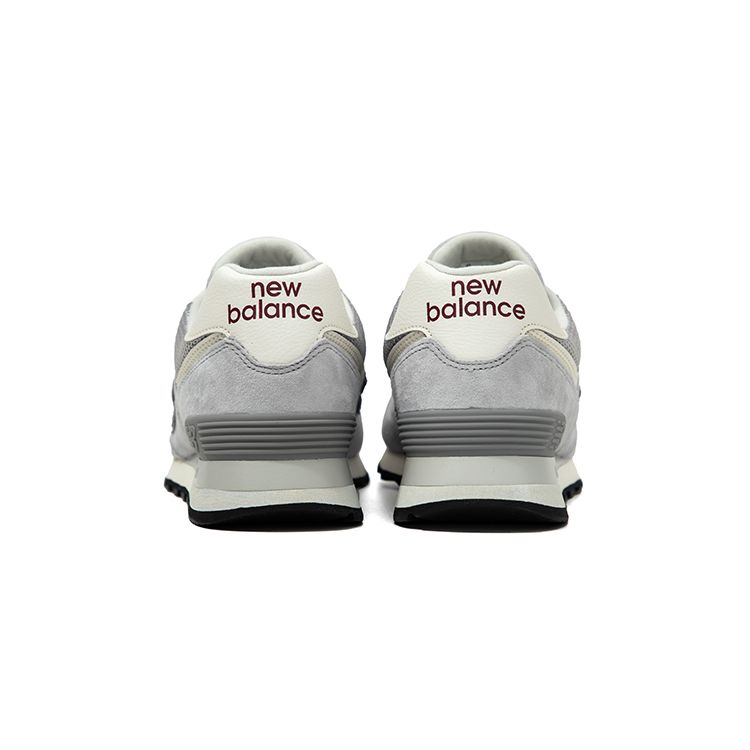 New Balance 574 Кроссовки унисекс Rain Cloud White Серые U574AL2