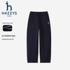 Зимние брюки HAZZYS для девочек, 2026 год, на флисовой подкладке, с закругленными штанинами.