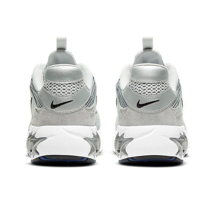 Nike Zoom Air Fire Удобные Модные Амортизирующие Нескользящие Низкие Марафоны Беговые Кроссовки Женские кроссовки Белый Серебристый CW3876-001