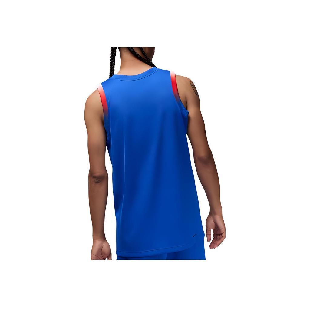 Jordan Модный удобный пуловер с надписью «Питер» для баскетбола, мужские топы, синий FQ0375-405