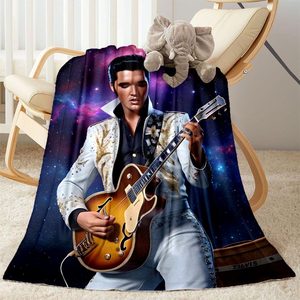 Space Rock Legend Blanket Warmthful Decor Perfect for Office Livingroom Seaside for All Seasons Modern Style Gift for Travel Home Birthdays