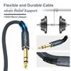 Twozoh Jack 6.35mm To XLR Male 3-Pin Audio Cable, 5M, Braided XLR Male To 14 TRS Stereo Guitar Cable (ProfessionalHifi)